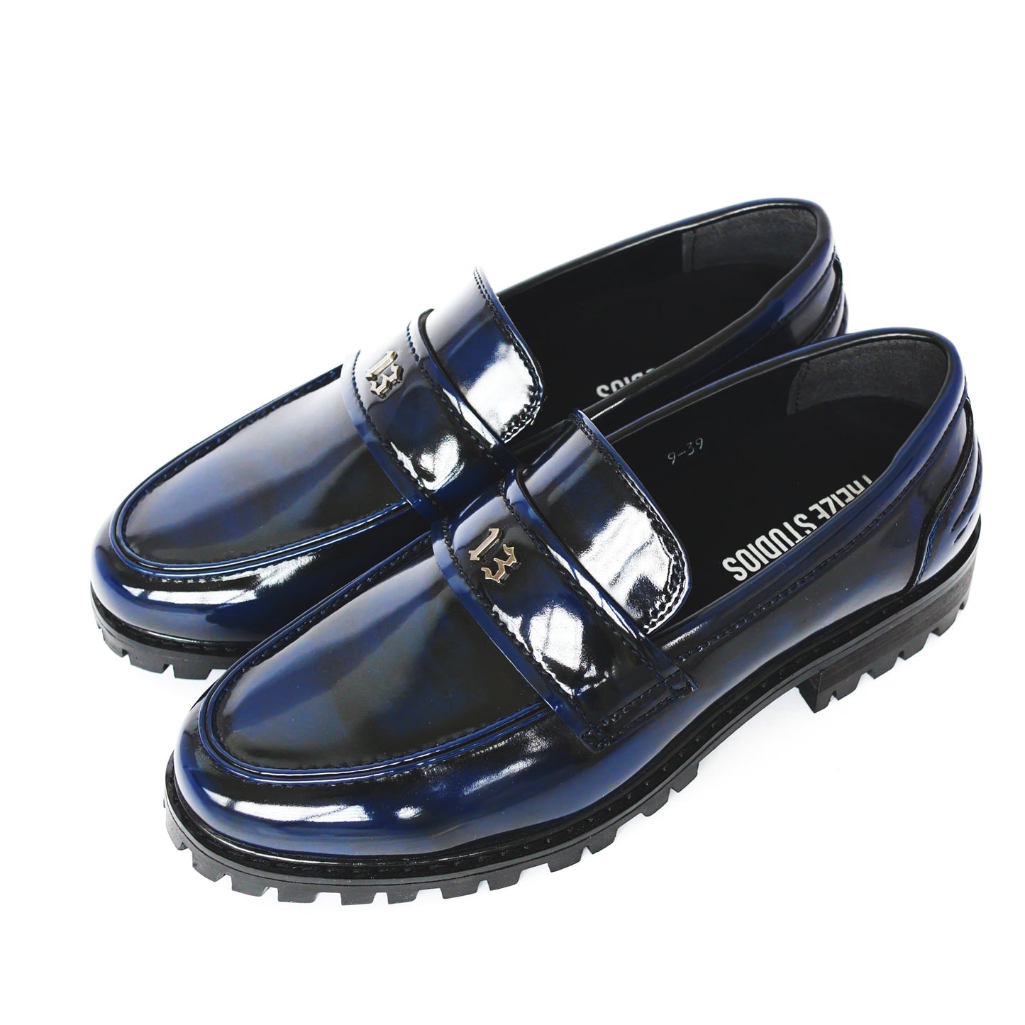 Mocassins bleu marine