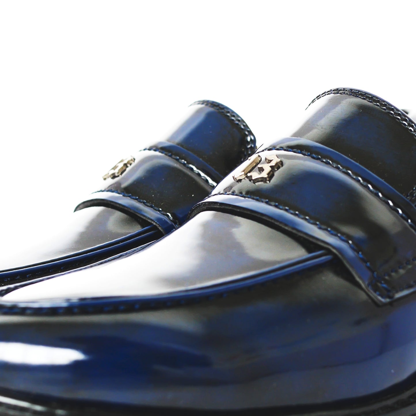 Mocassins bleu marine