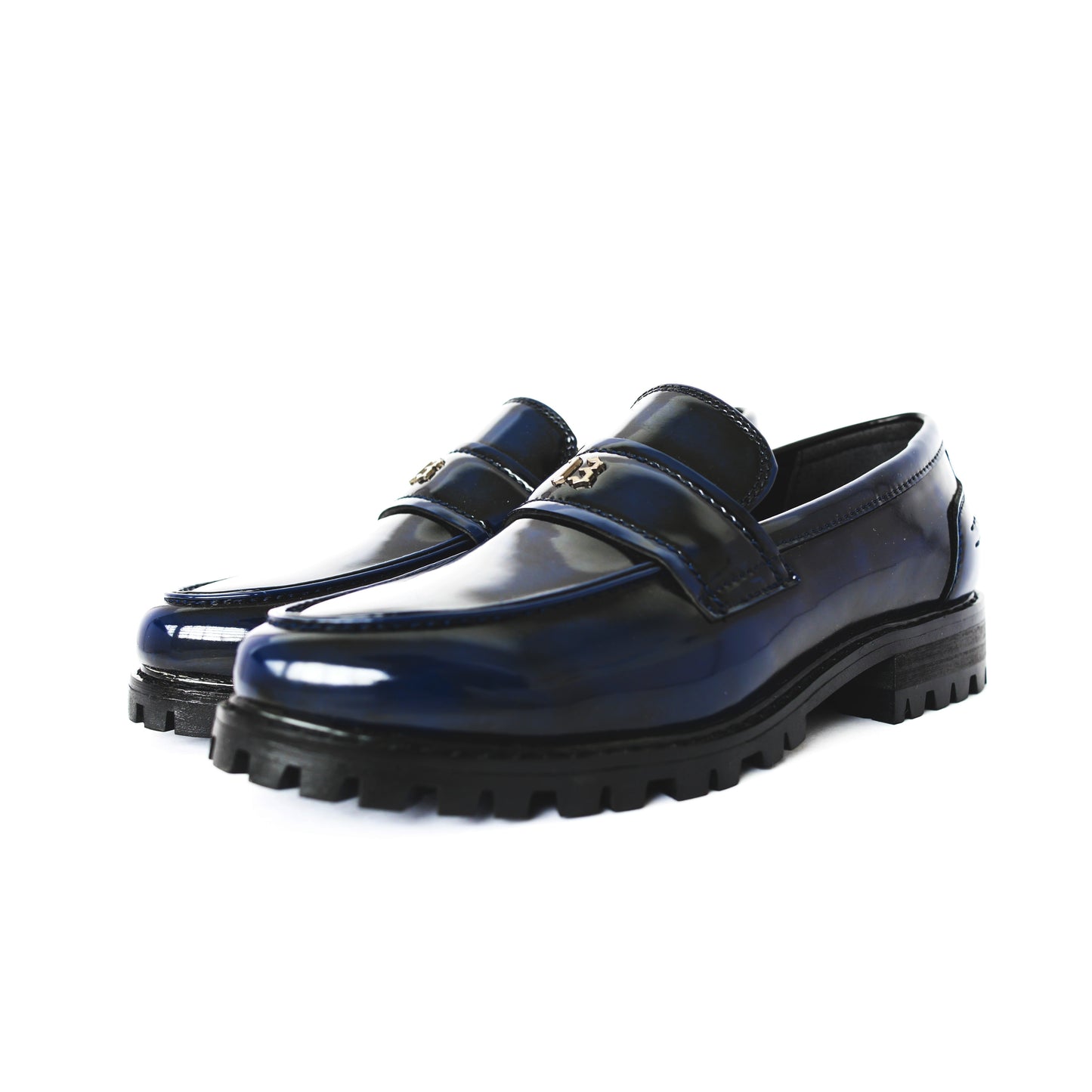 Mocassins bleu marine